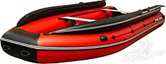 Лодка ПВХ Sibriver GT450 Красно-Черный Фальшборт