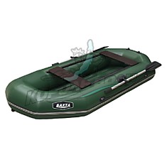 Лодка ПВХ Бахта 265 НД Зеленая